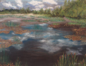 "Kõltsi karjäär" (kuivpastellid, 2015)