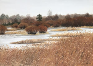 õlimaal "Kevade ootuses" (70x50, 2019)