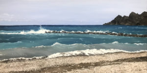 õlimaal "Altea rannas" (80x40; 2019)