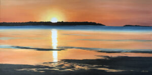 õlimaal "Võsu rand" (100x50, 2020)