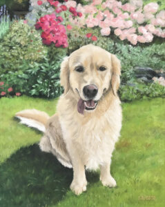 õlimaal "Franz" (40x50, 2020)