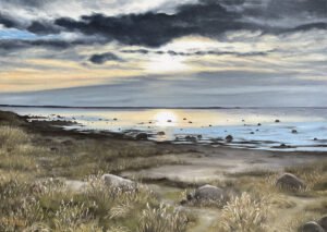 õlimaal "Algallikal" (70x50, 2021)