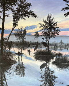 õlimaal "Sookured" (40x50, 2022)