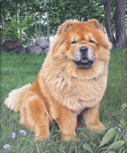 õlimaal "Mona" (50x60, õli lõuendil, 2023)